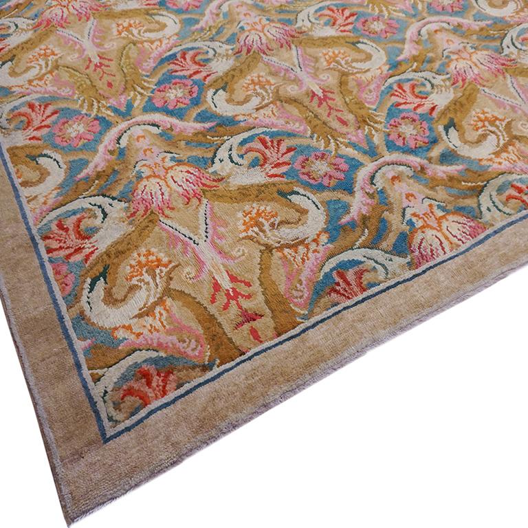 Mid-18th Century English George III Axminster Carpet (13'8