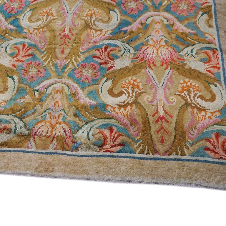 Mid-18th Century English George III Axminster Carpet (13'8