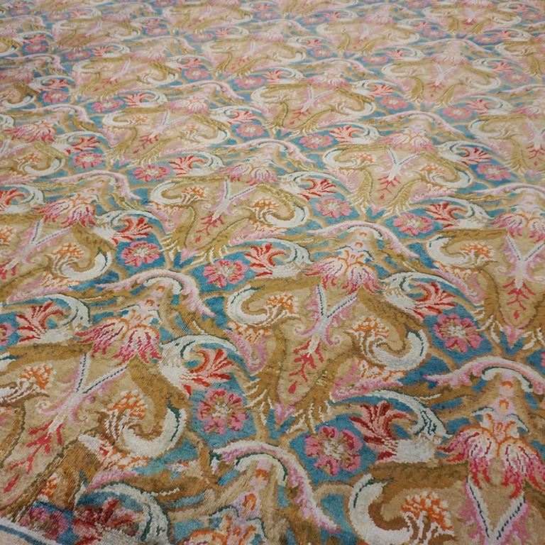 Mid-18th Century English George III Axminster Carpet (13'8