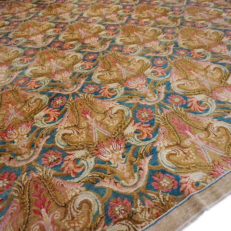 Mid-18th Century English Axminster Carpet - George III Period
13'8