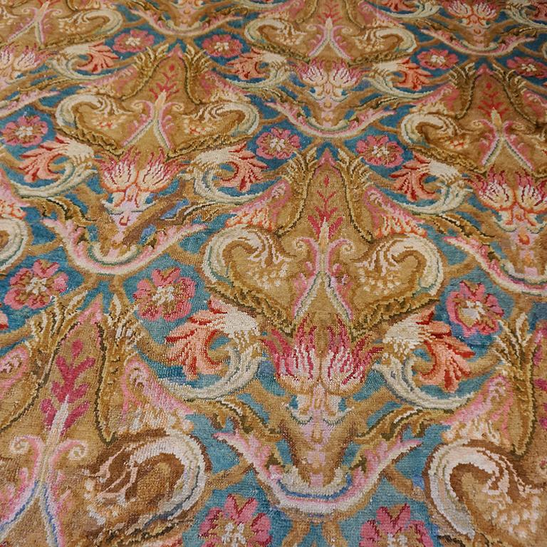 Mid-18th Century English George III Axminster Carpet (13'8
