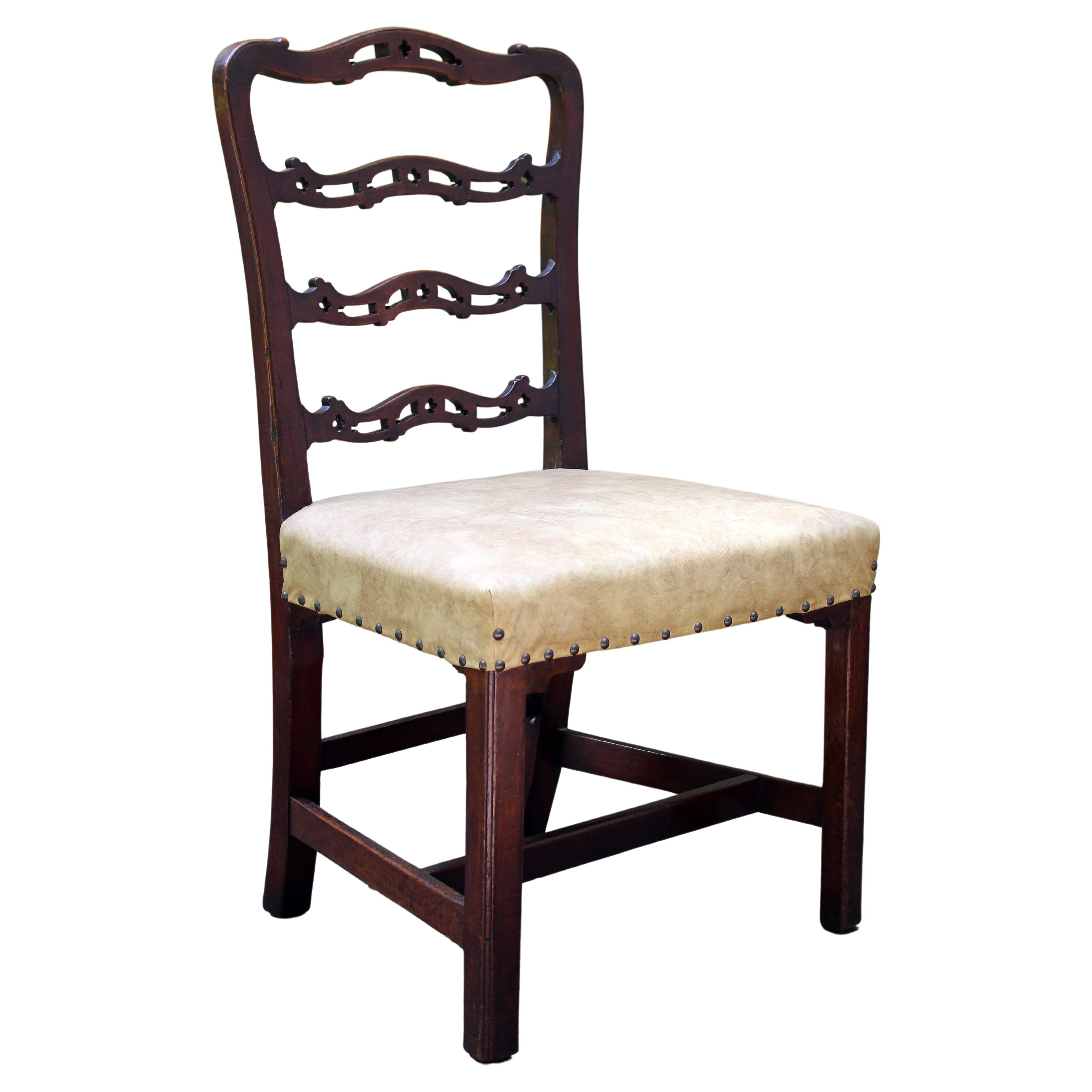 Mid-18th Century English George III Side Chair