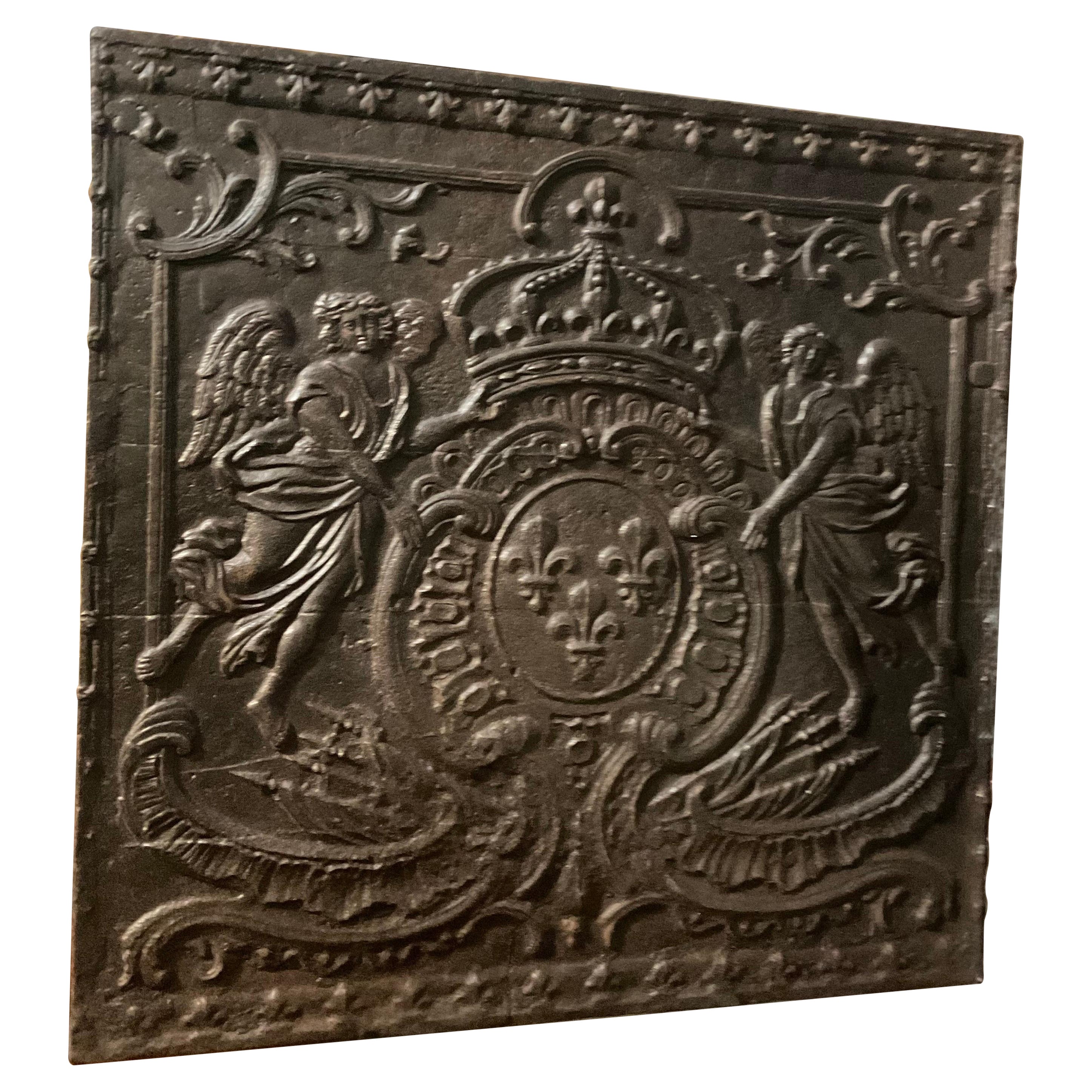 Mid 18th Century French Fireback