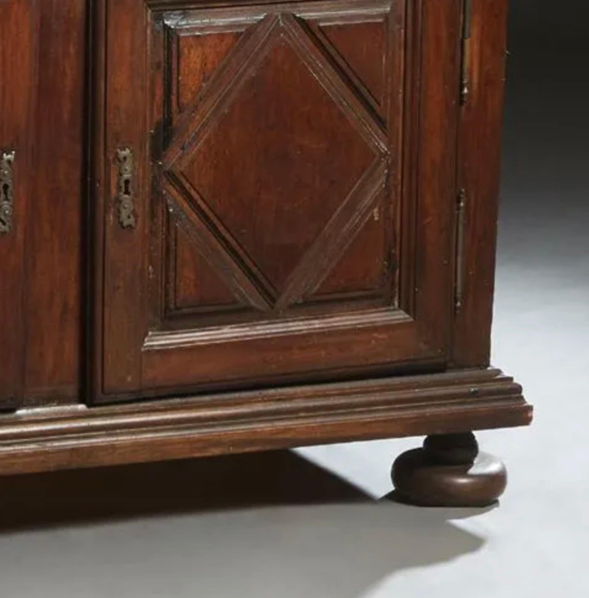 Hand-Carved Mid 18th Century French Louis XIII Cabinet