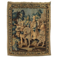 Mid 18th Century French Tapestry of Charlemagne