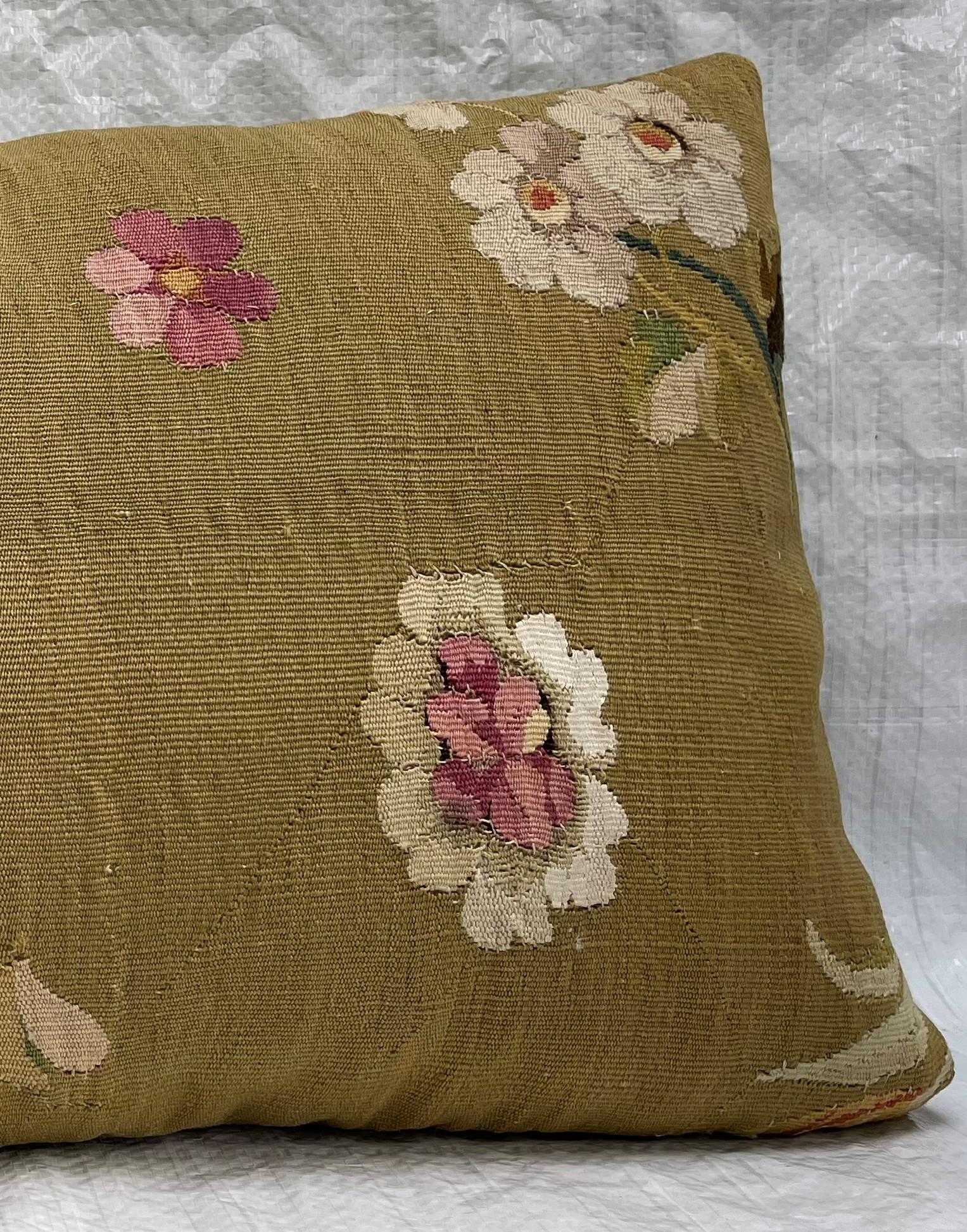 Mid-18th Century French Tapestry Pillow 28