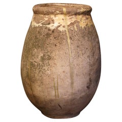Mid-18th Century French Terracotta Olive Jar from Provence