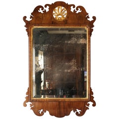 Miroir anglais du milieu du XVIIIe siècle de la période George II - George III
