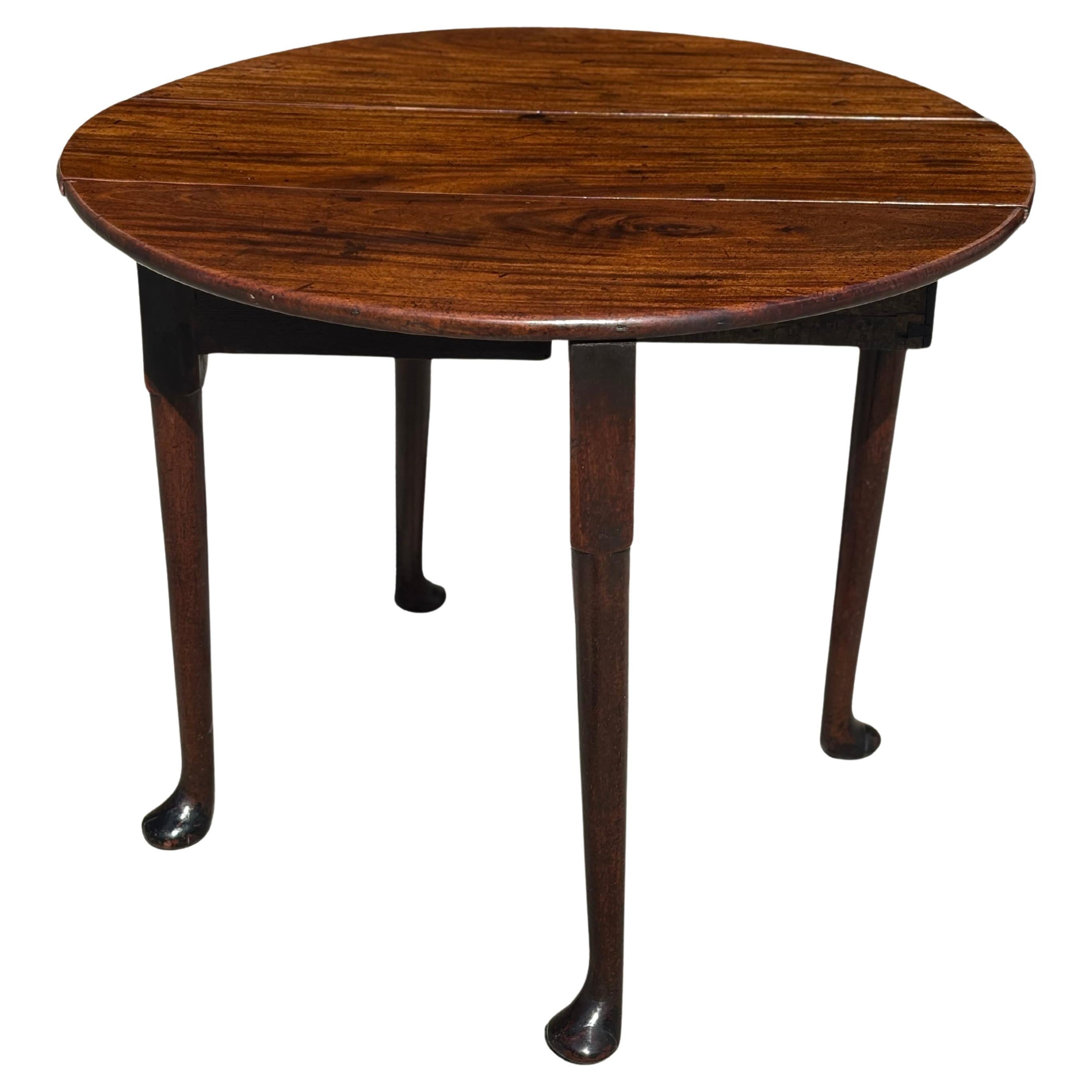 Mid 18th Century George II Period Mahogany Drop Leaf Table For Sale
