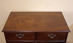 Mid-18th Century George III Mahogany Bachelor's Chest