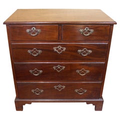 Mid-18th Century George III Mahogany Bachelor's Chest