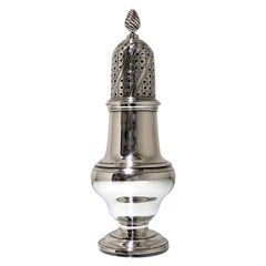 Mid-18th Century George III Sterling Silver Sugar Caster London 1761 Jab