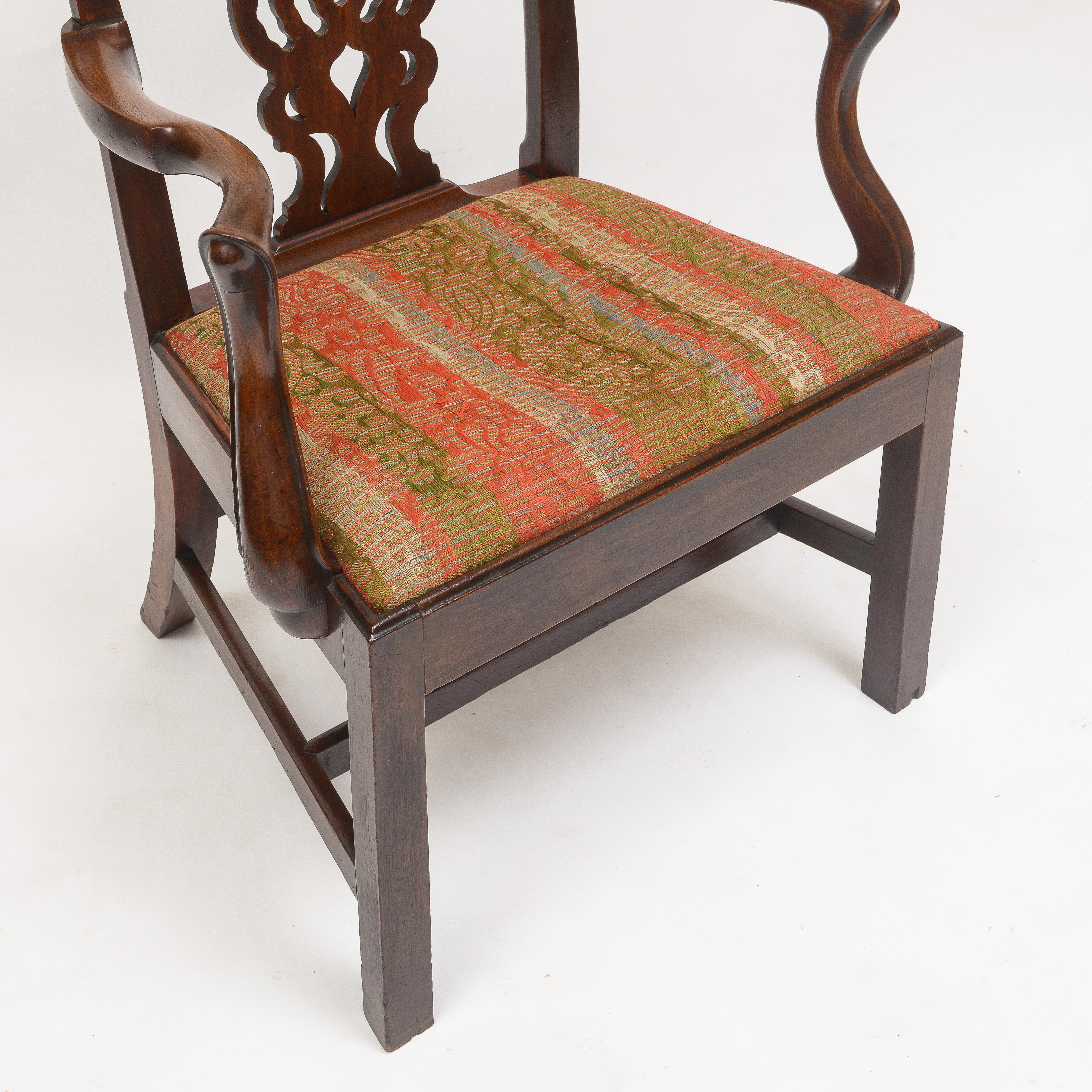 Mid 18th Century Georgian Arm Chair For Sale 2