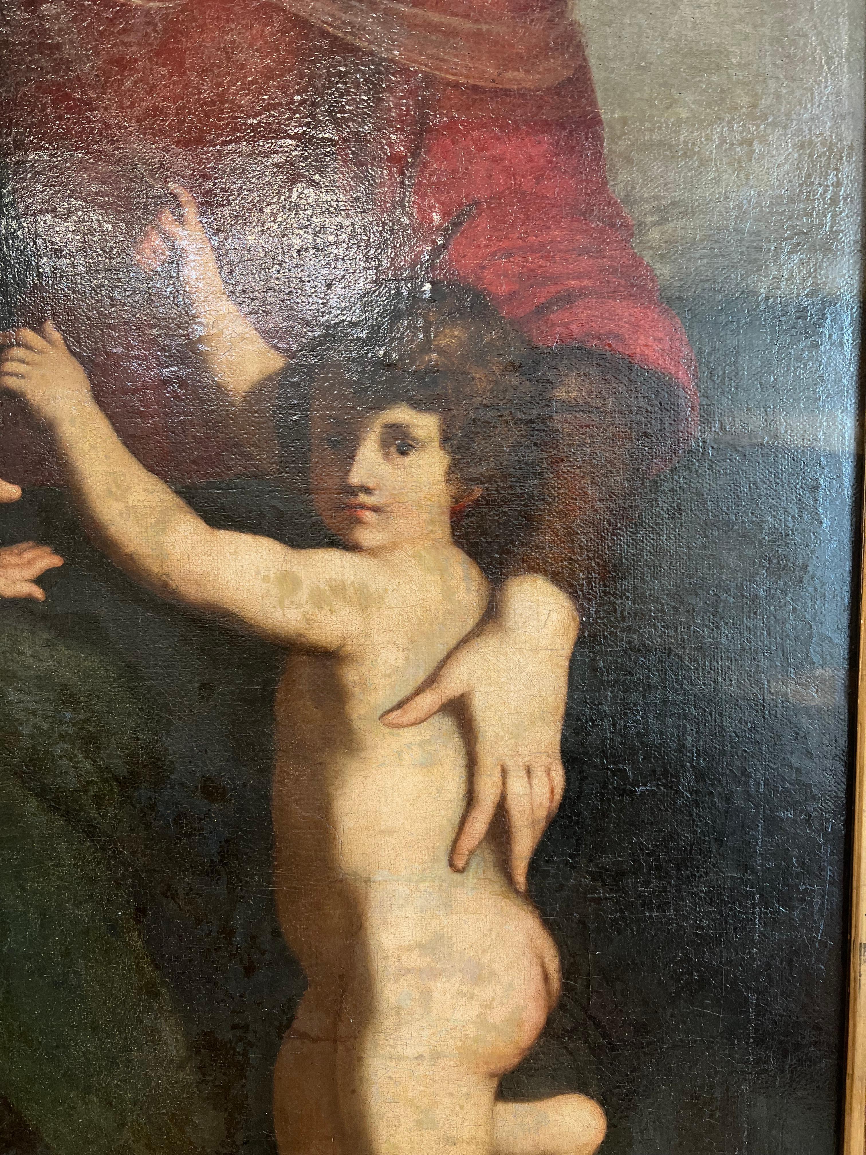Italian Mid 18th Century, Giovanni Battista Salvi 'Sassoferrato' School, Maternity For Sale