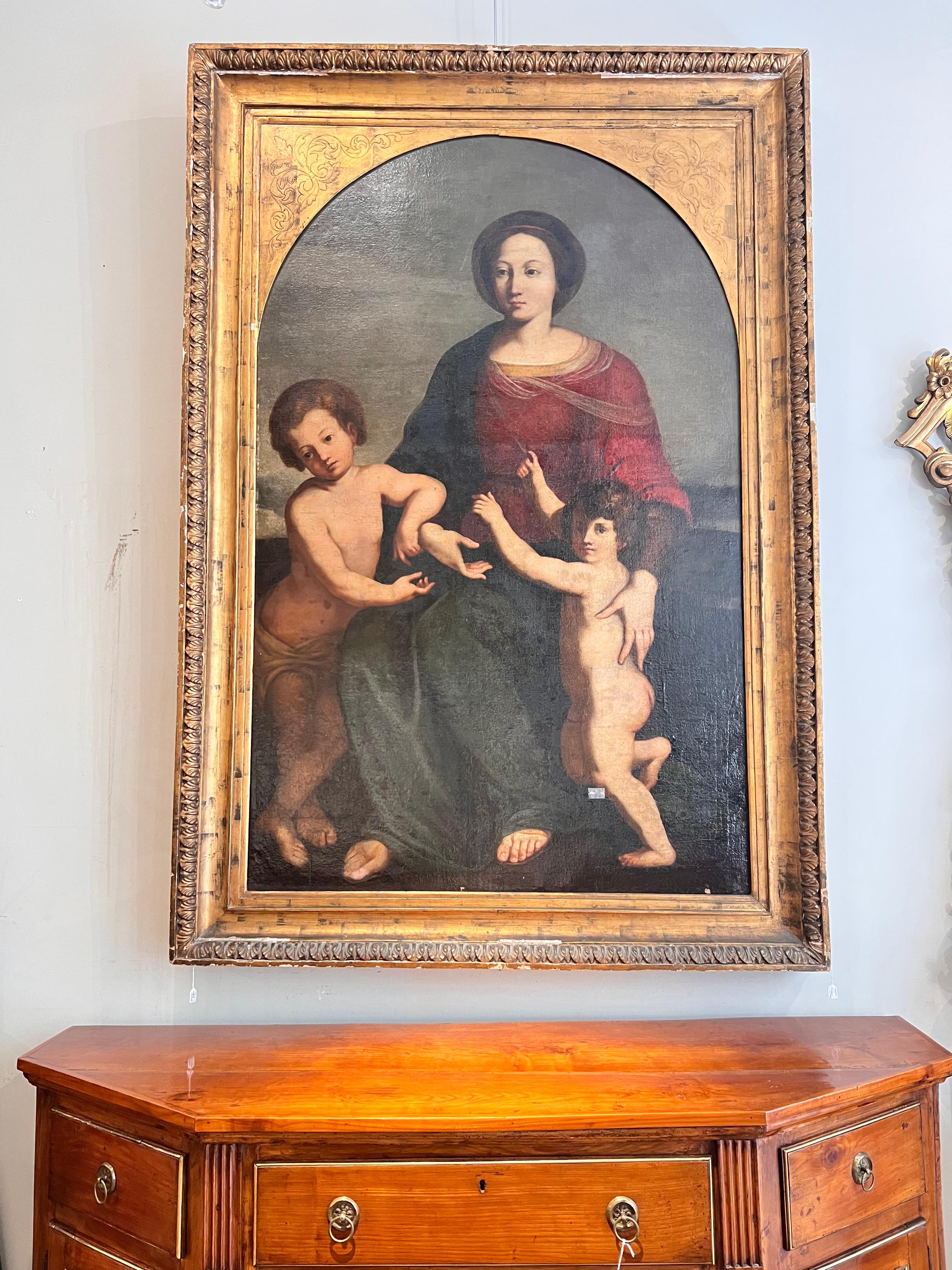 Mid 18th Century, Giovanni Battista Salvi 'Sassoferrato' School, Maternity For Sale 1
