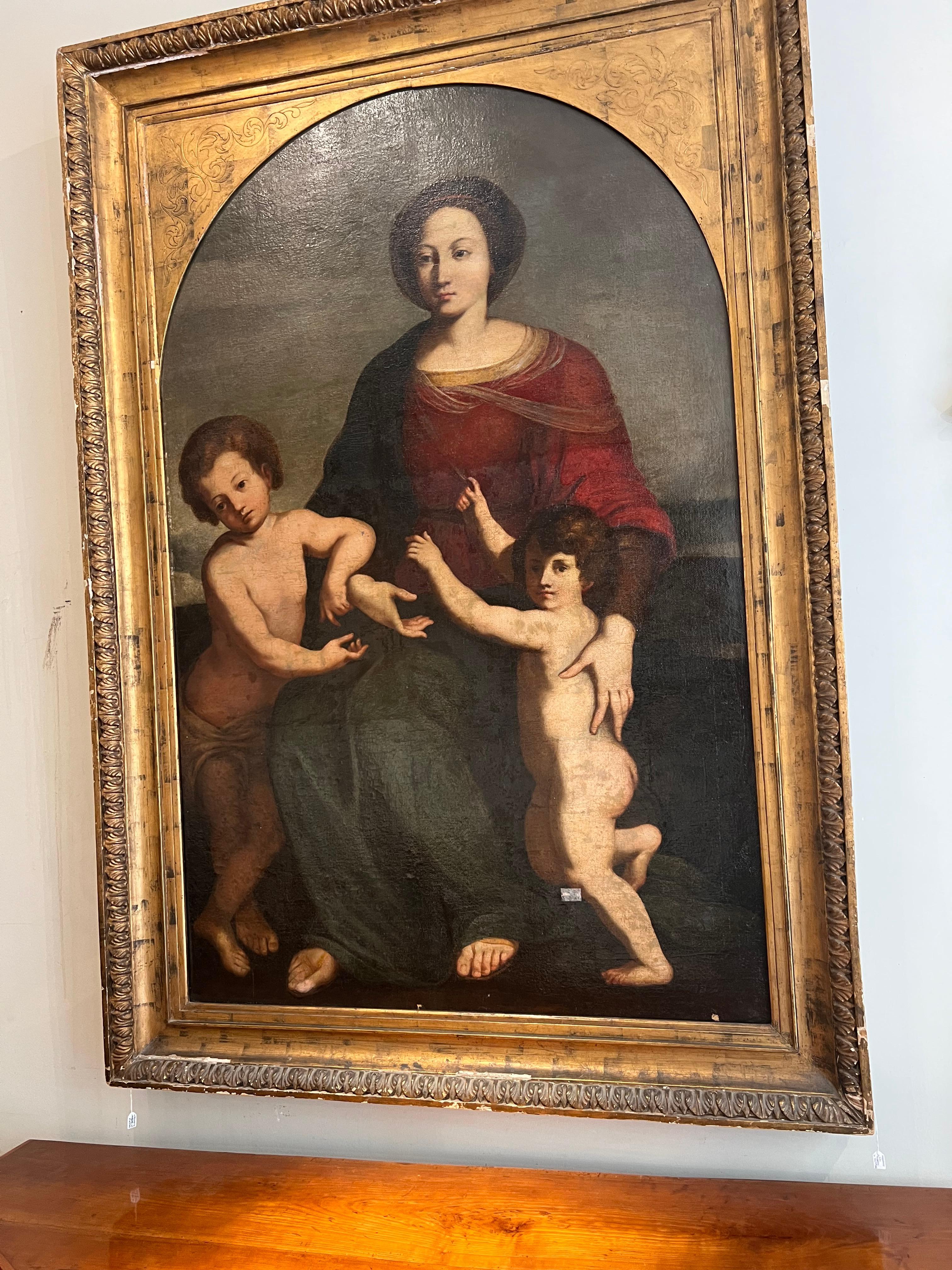 Mid 18th Century, Giovanni Battista Salvi 'Sassoferrato' School, Maternity For Sale 2