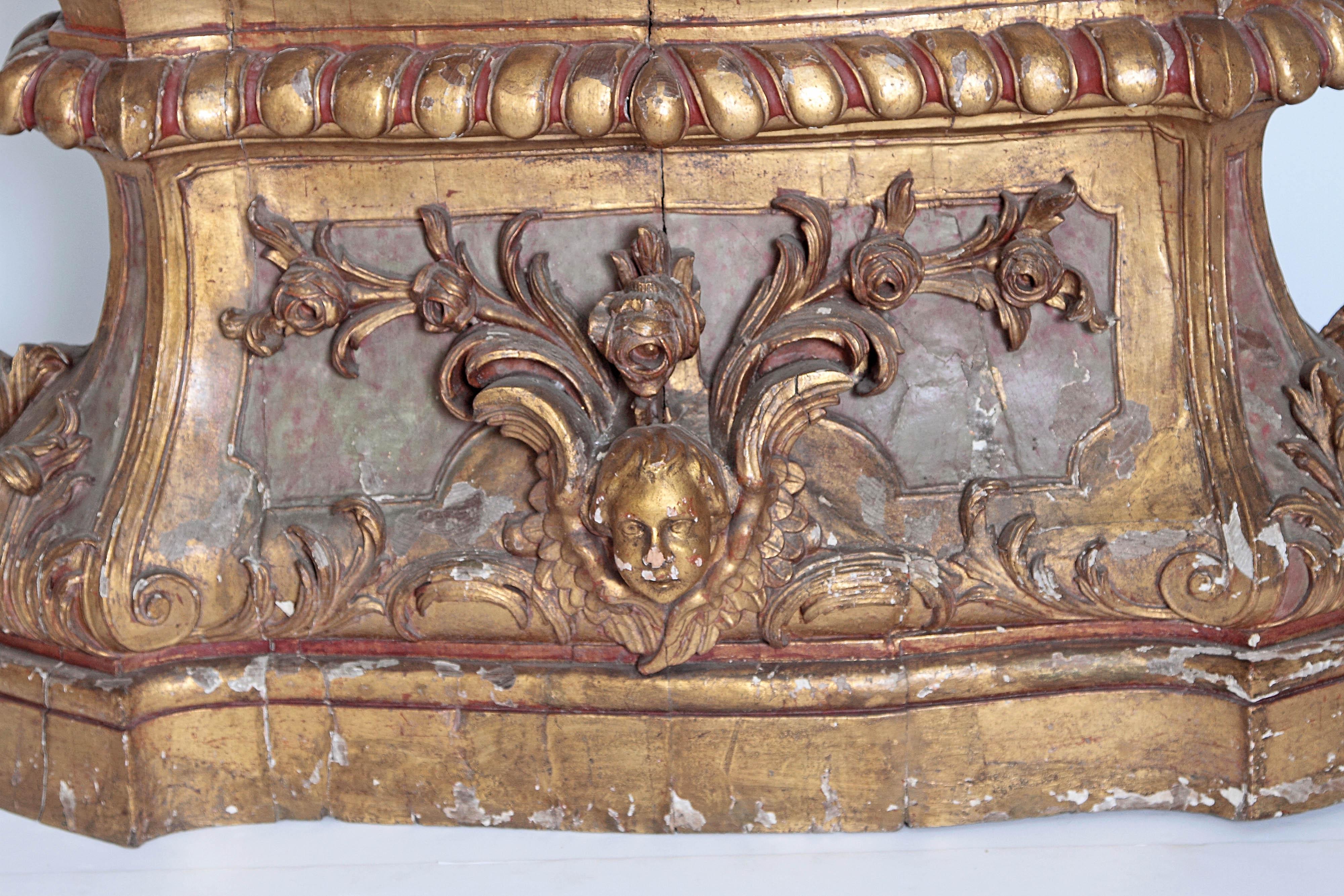 Mid-18th Century Italian Architectural Fragment / Console Table 8
