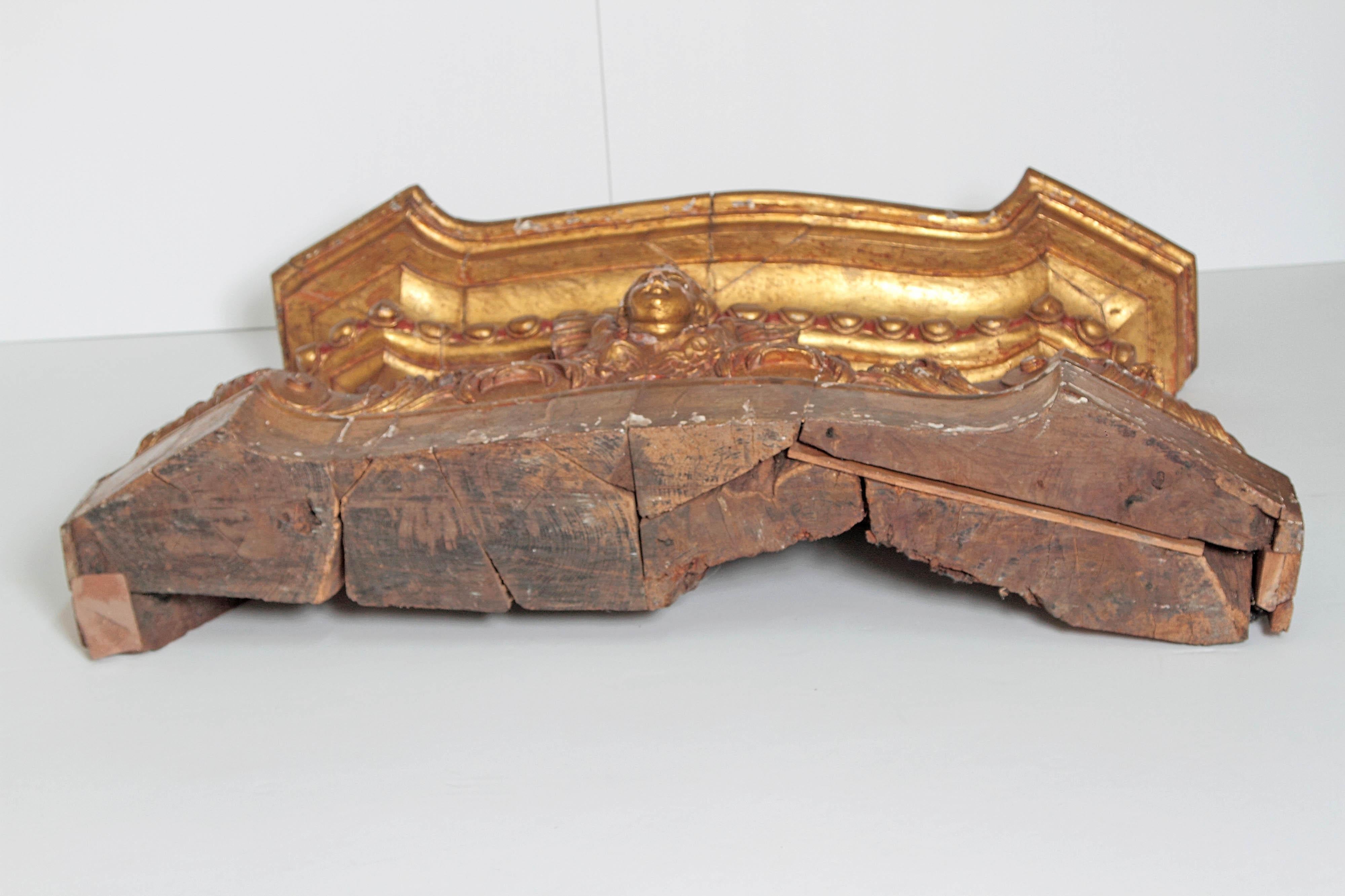 Mid-18th Century Italian Architectural Fragment / Console Table 12