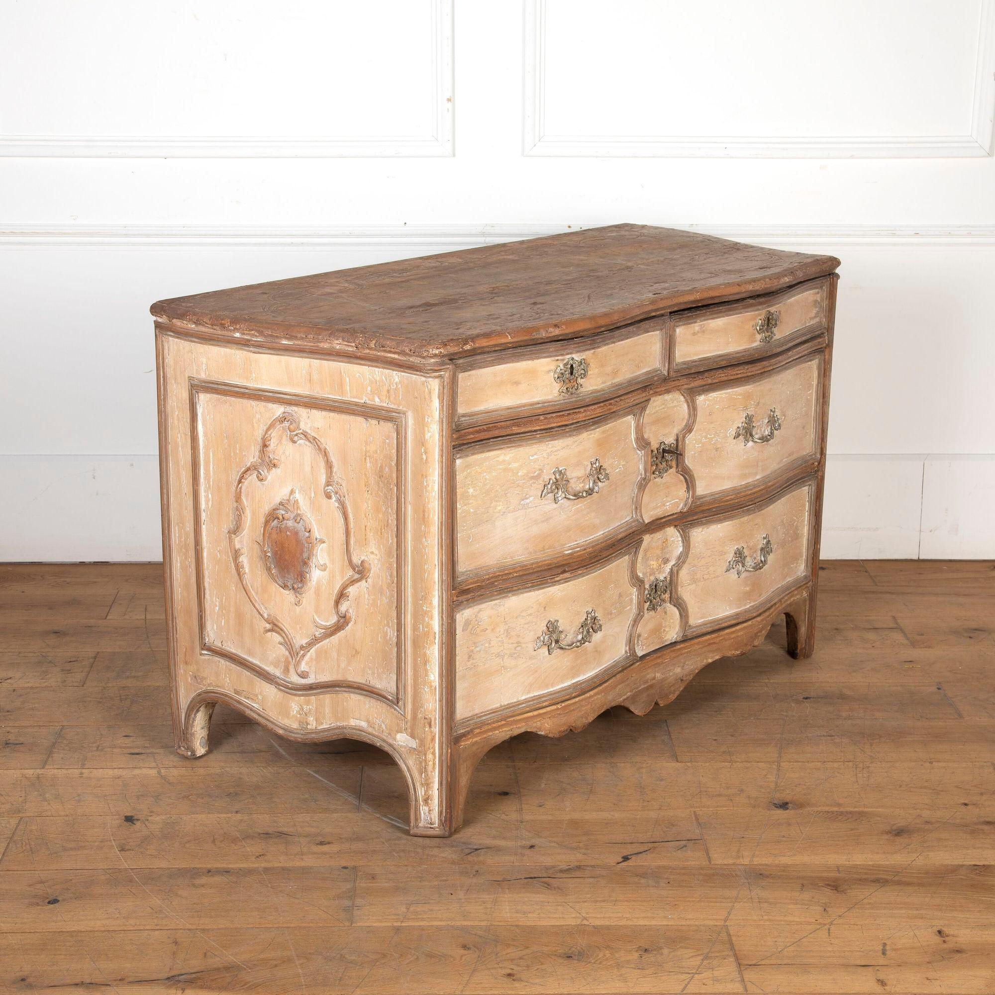 Mid 18th Century Italian Commode 4