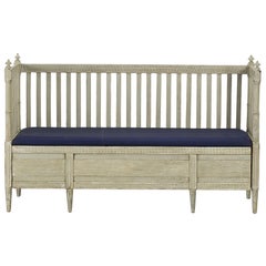 Mid-18th Century Ladder Back Swedish Sofa