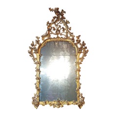 MID-18th CENTURY LOUIS XV GILT MIRROR