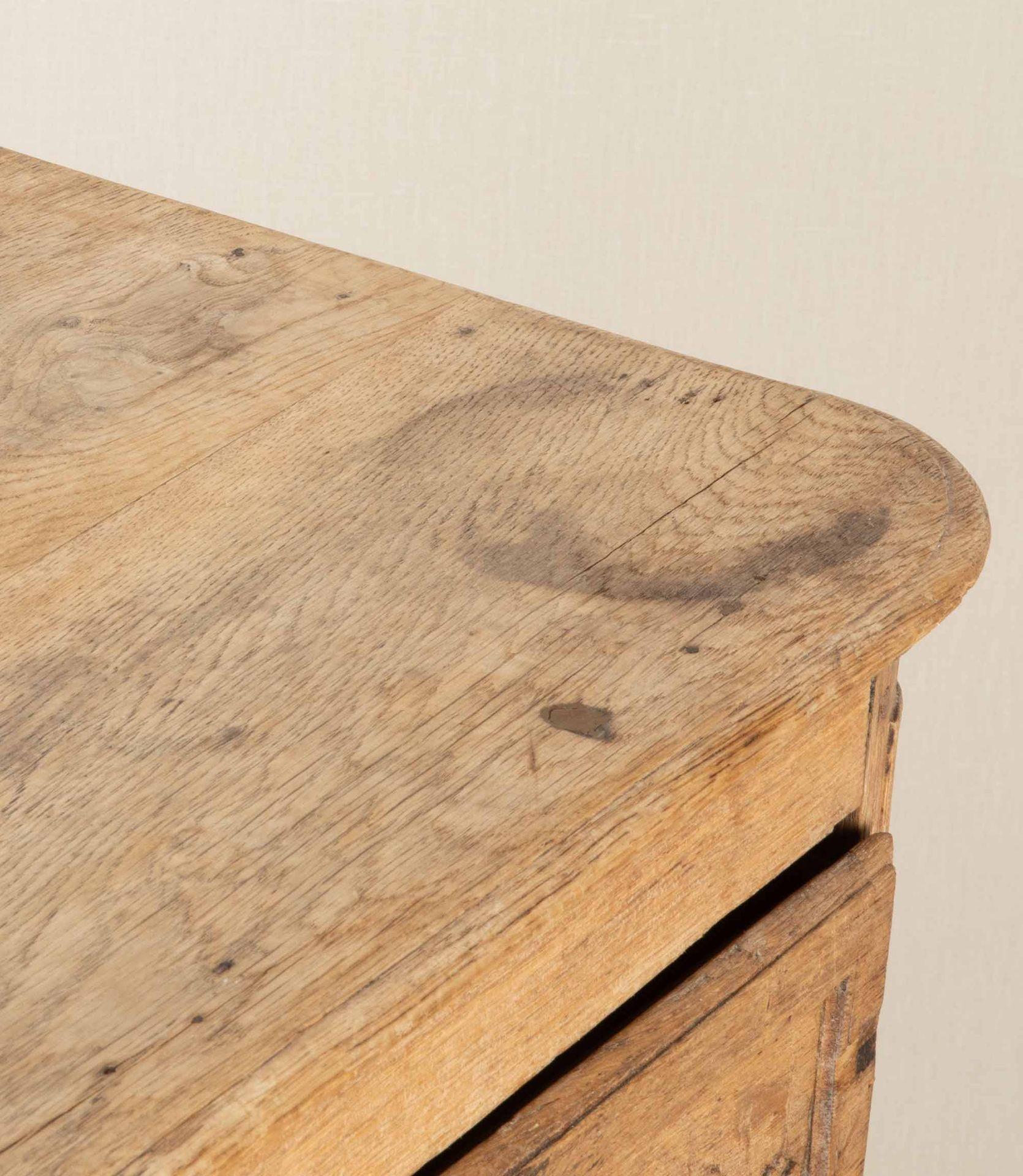 Brass Mid-18th Century Louis XVI Period Bleached Oak Commode For Sale