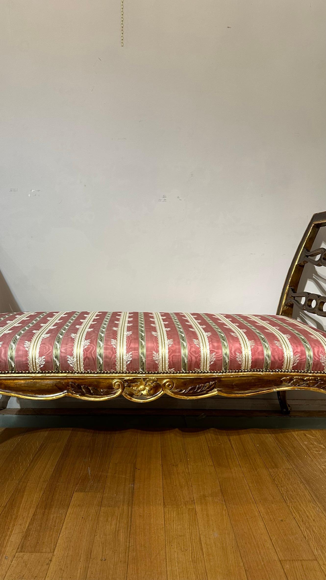 Carved Mid 18th Century Luis XV Sofa For Sale
