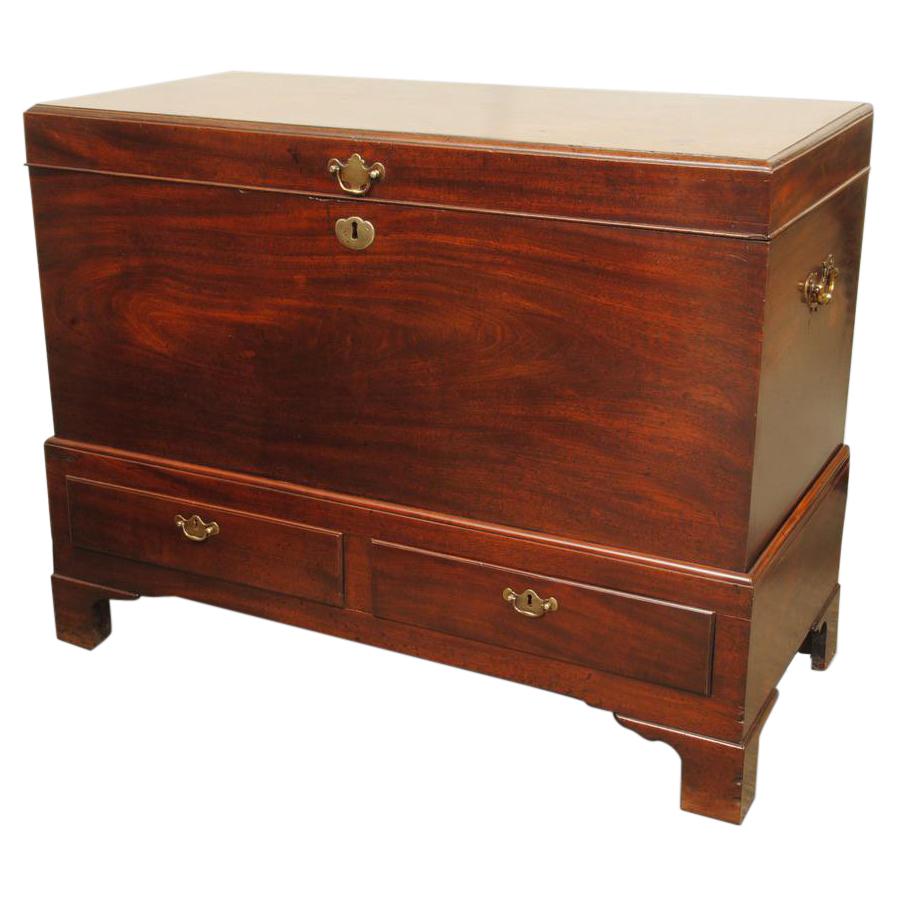 Mid 18th Century Mahogany Silver Chest at 1stDibs