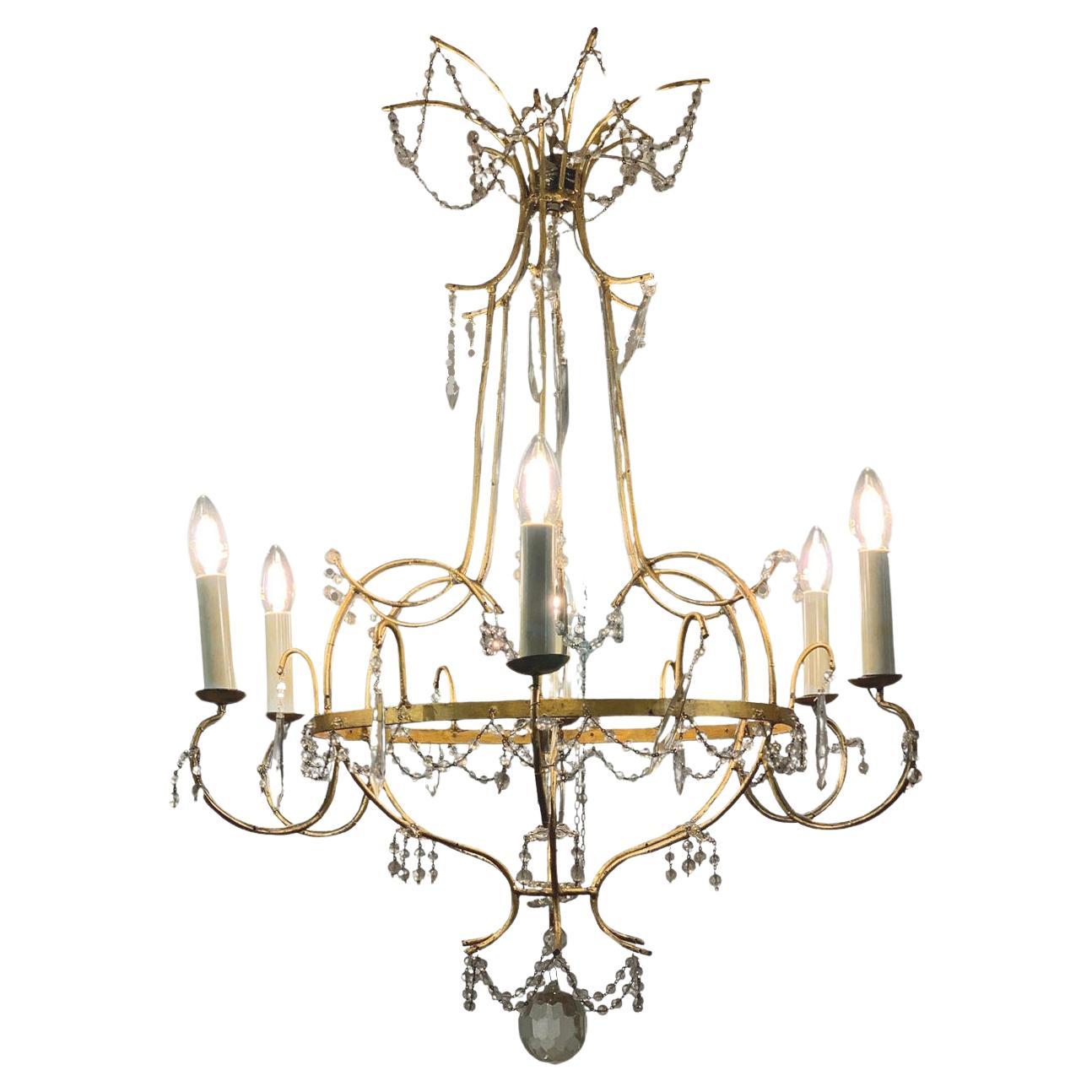 MID 18th CENTURY MARIA TERESA CHANDELIER For Sale
