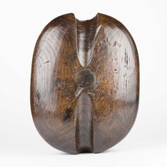 Mid 18th century naval ship’s elm single pulley block