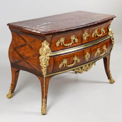Mid 18th Century French Chest of Drawers, Stamped by Nicolas Bernard