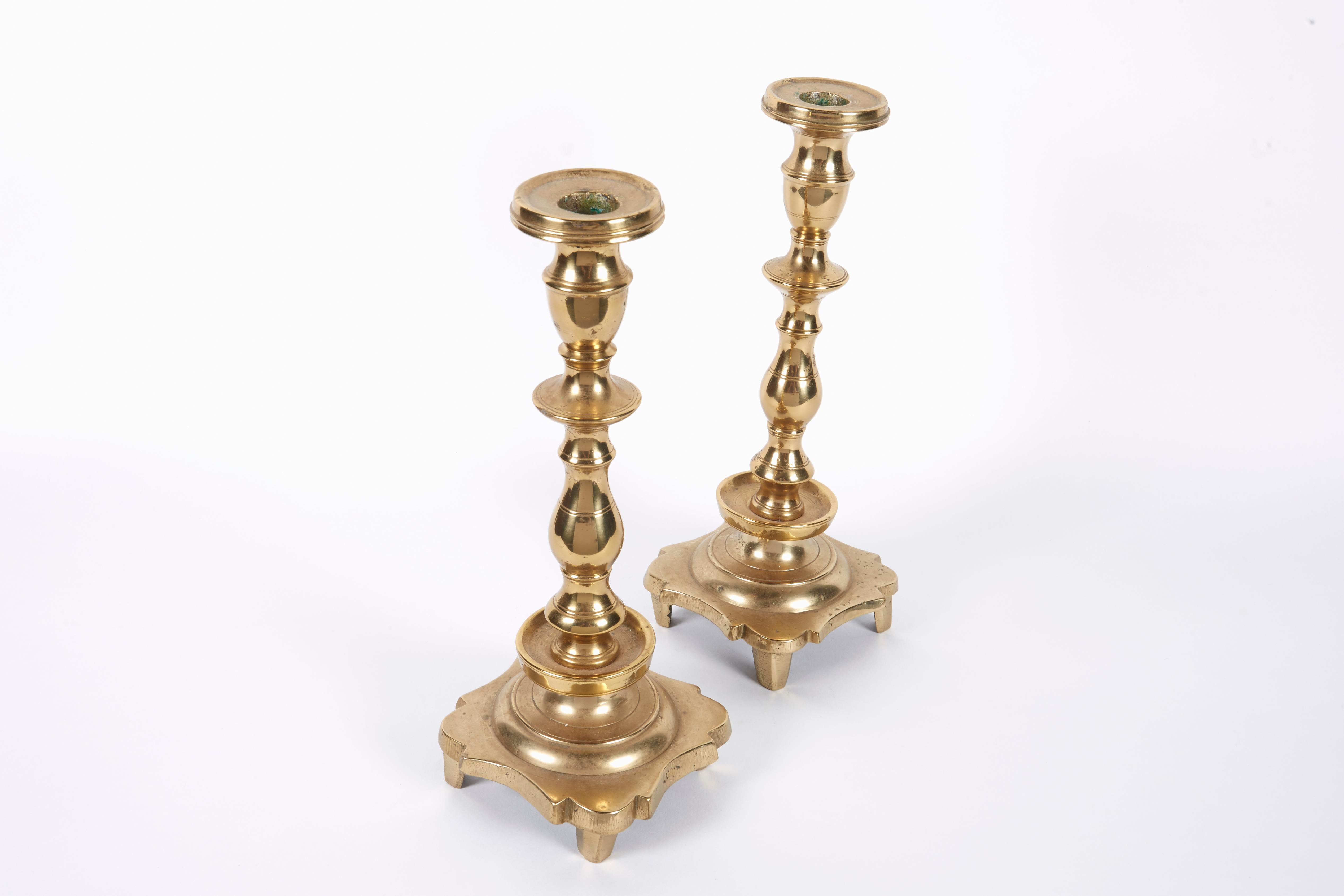 how to clean brass candlesticks
