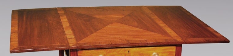 English Mid 18th Century Rectangular Mahogany Pembroke Table For Sale