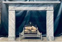 Mid 18th Century Scottish Bardigilo Marble Fireplace Surround.