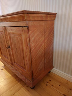 Mid 18th Century  Swedish Baroque Buffet with original paint