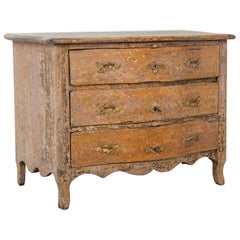 Mid-18th Century Swedish Baroque Chest of Drawers