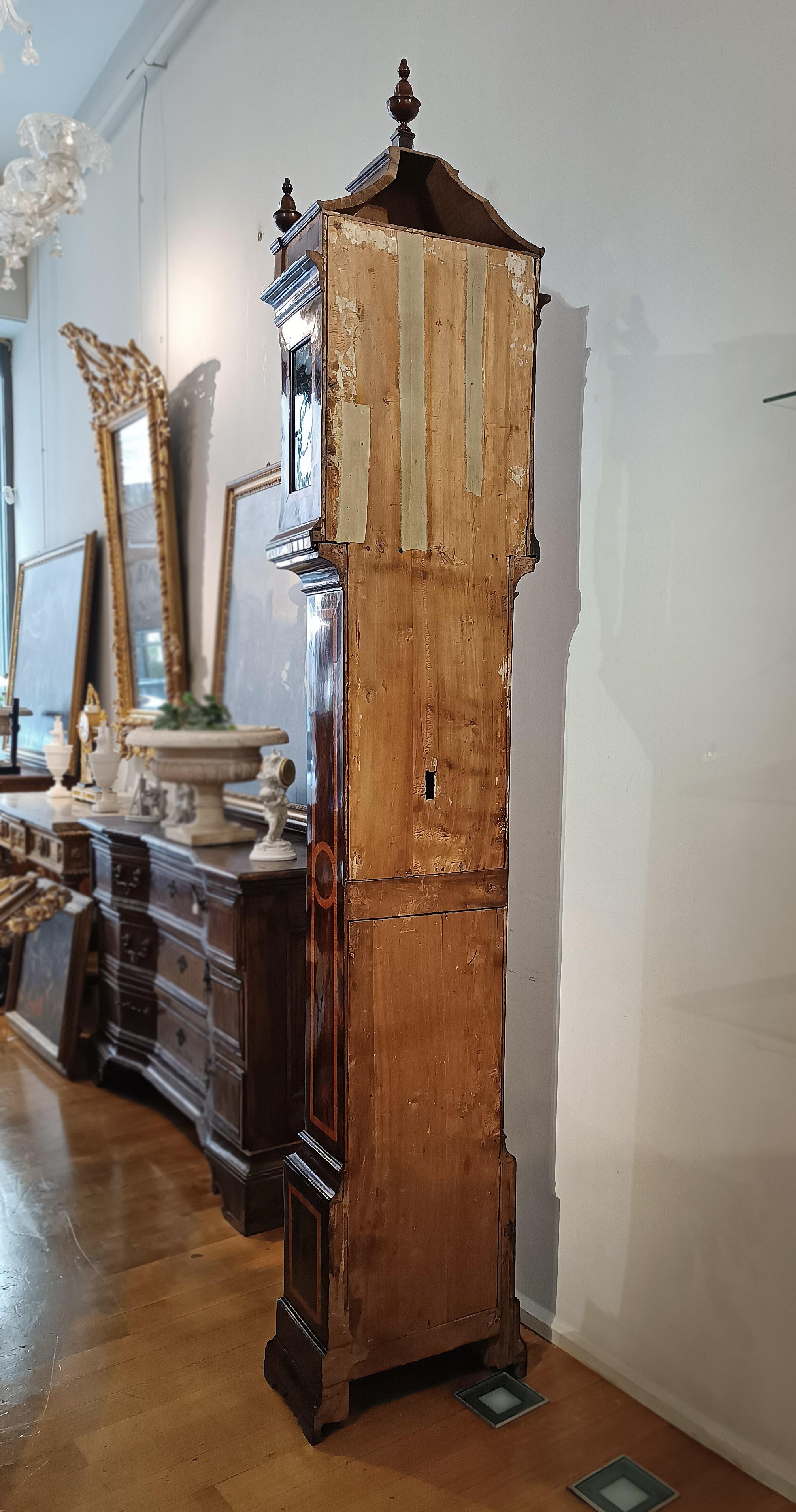 Hand-Carved MID-18th CENTURY TUSCAN TOWER CLOCK For Sale