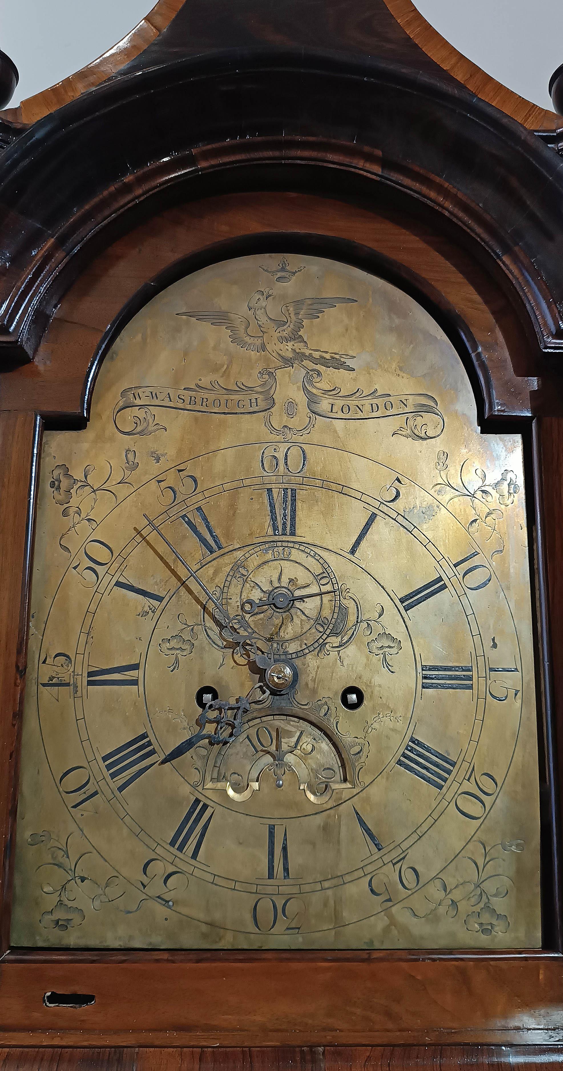 Glass MID-18th CENTURY TUSCAN TOWER CLOCK For Sale