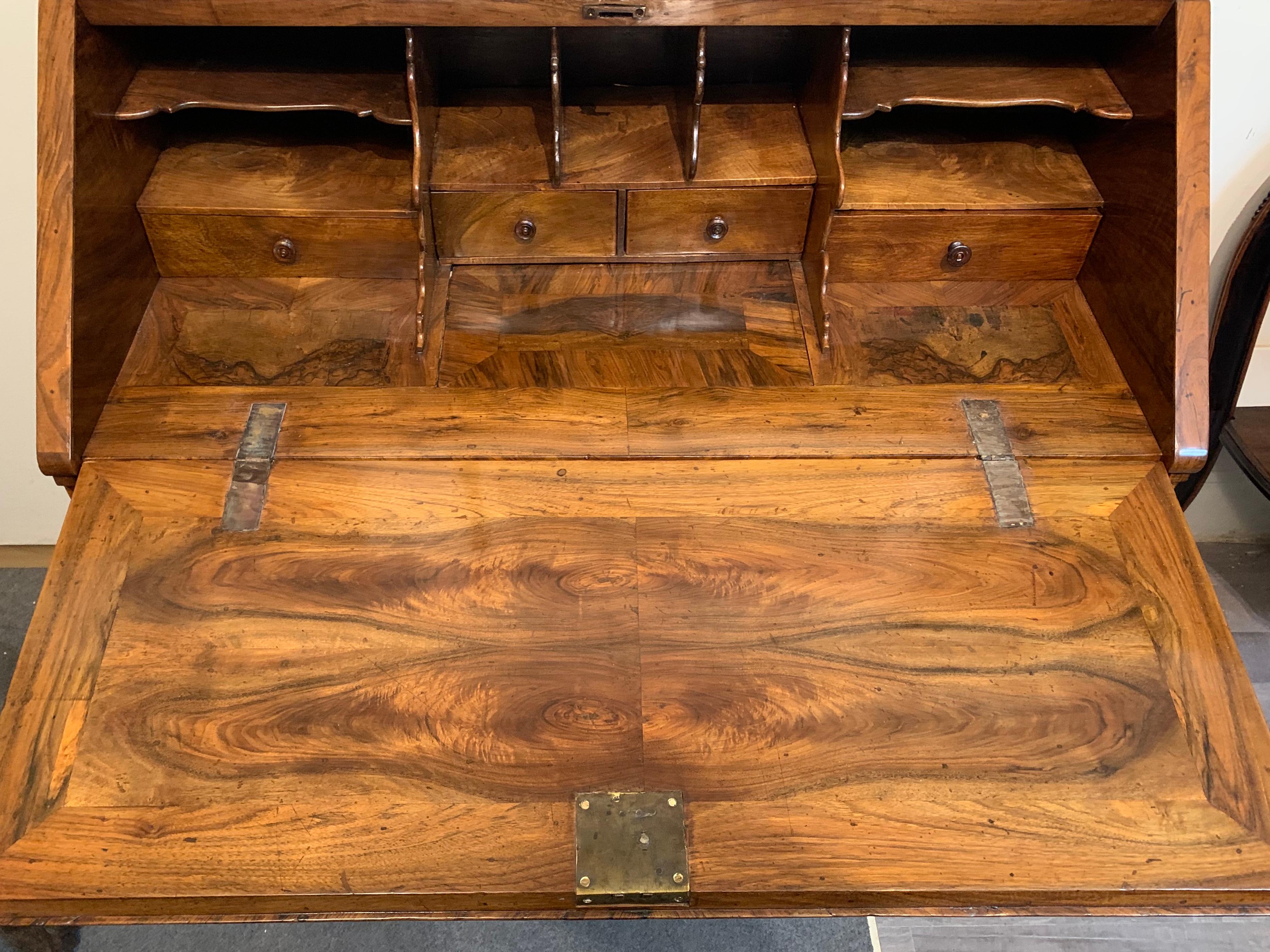 18th Century and Earlier Mid 18th Century Tuscany Flap Desk