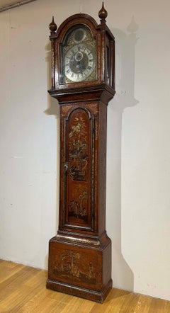 MID-18th CENTURY VENETIAN LACQUER TOWER CLOCK