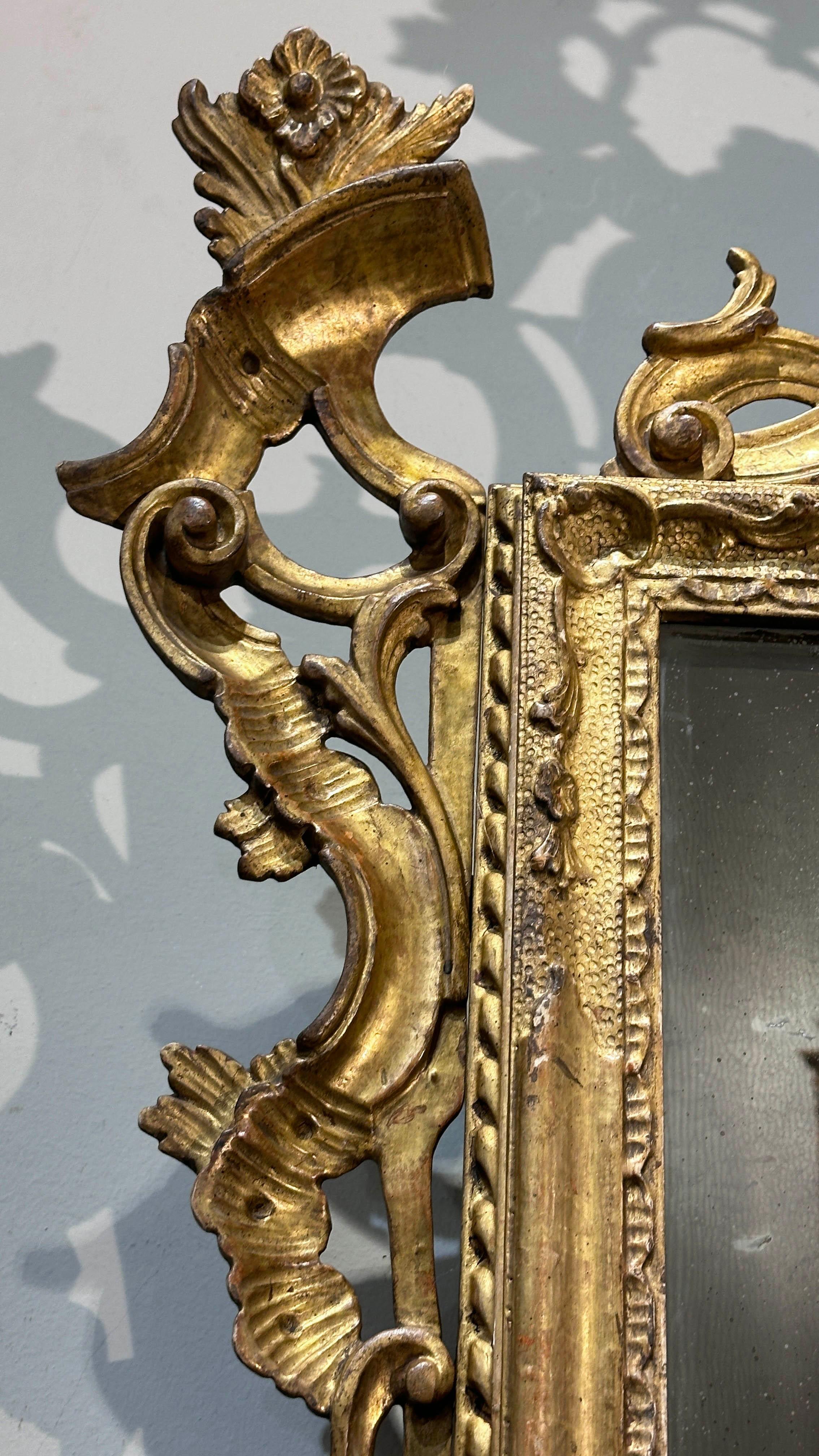 Mirror MID 18th CENTURY VENETIAN LOUIS XV MIRROR  For Sale