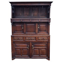 Mid 18th Century Welsh Oak Tridarn, Circa 1730