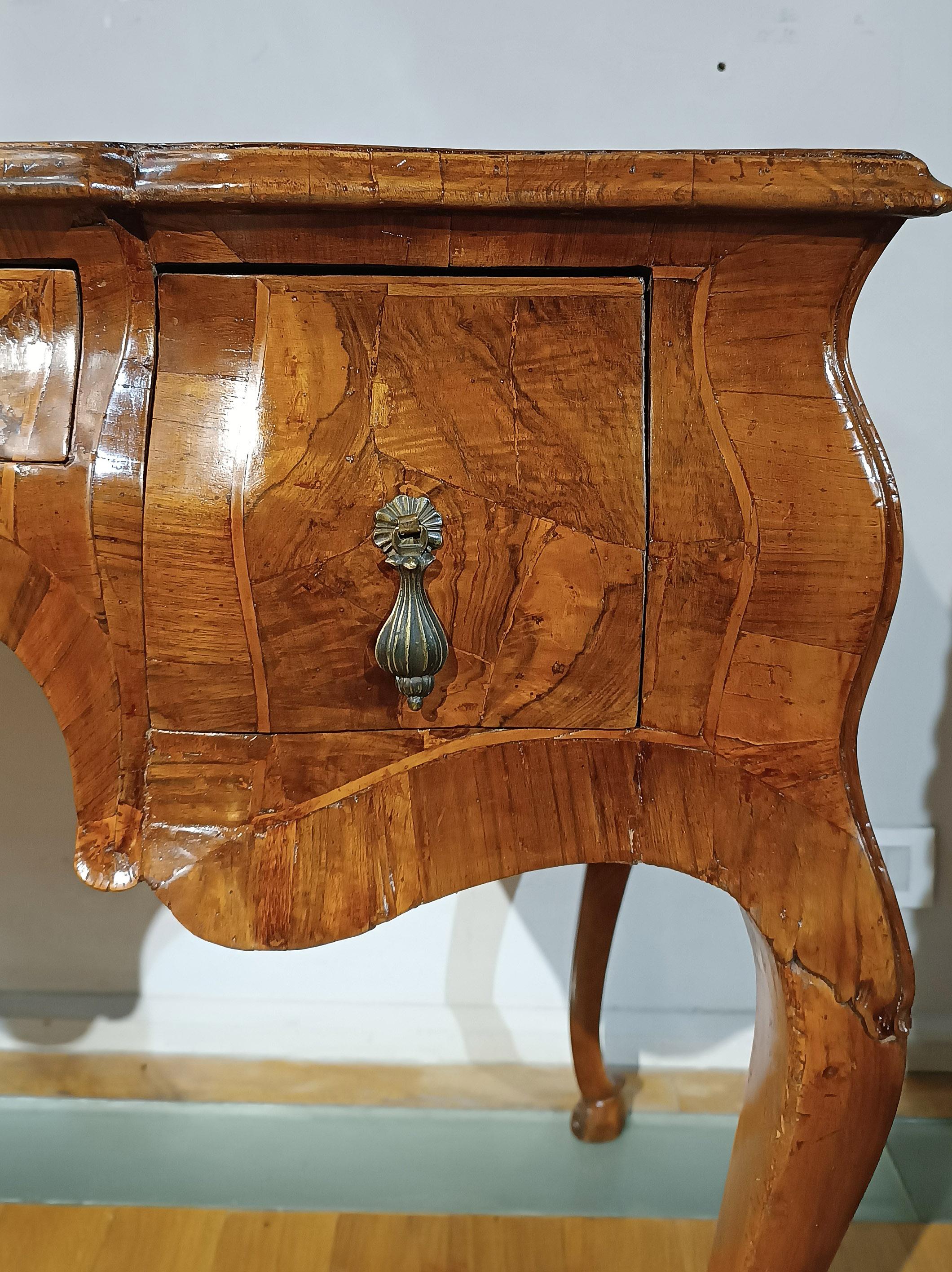 MID-18th CENTURY WOODEN WRITING DESK LOUIS XV in vendita 5