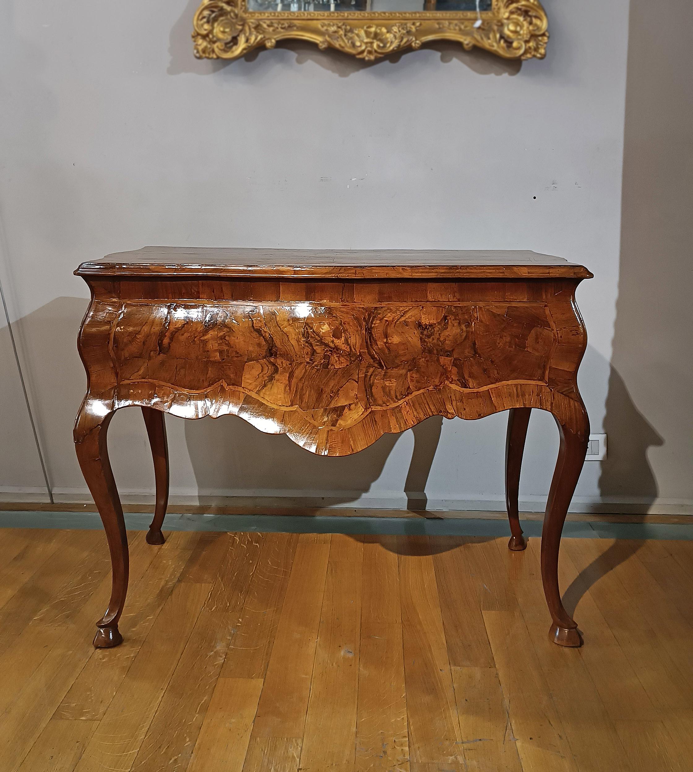 Luigi XV MID-18th CENTURY WOODEN WRITING DESK LOUIS XV in vendita