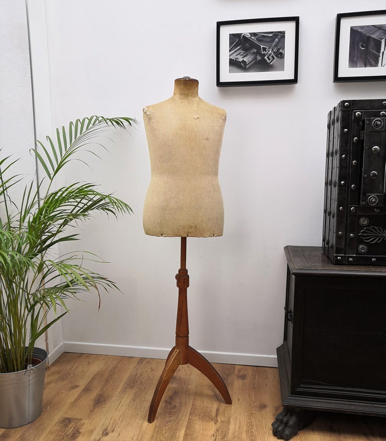 Mid1900 Italian Vintage Haute Couture Tailor Dummy Dressmaker