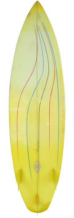 Mid-1980s Vintage Natural Progression Surfboard