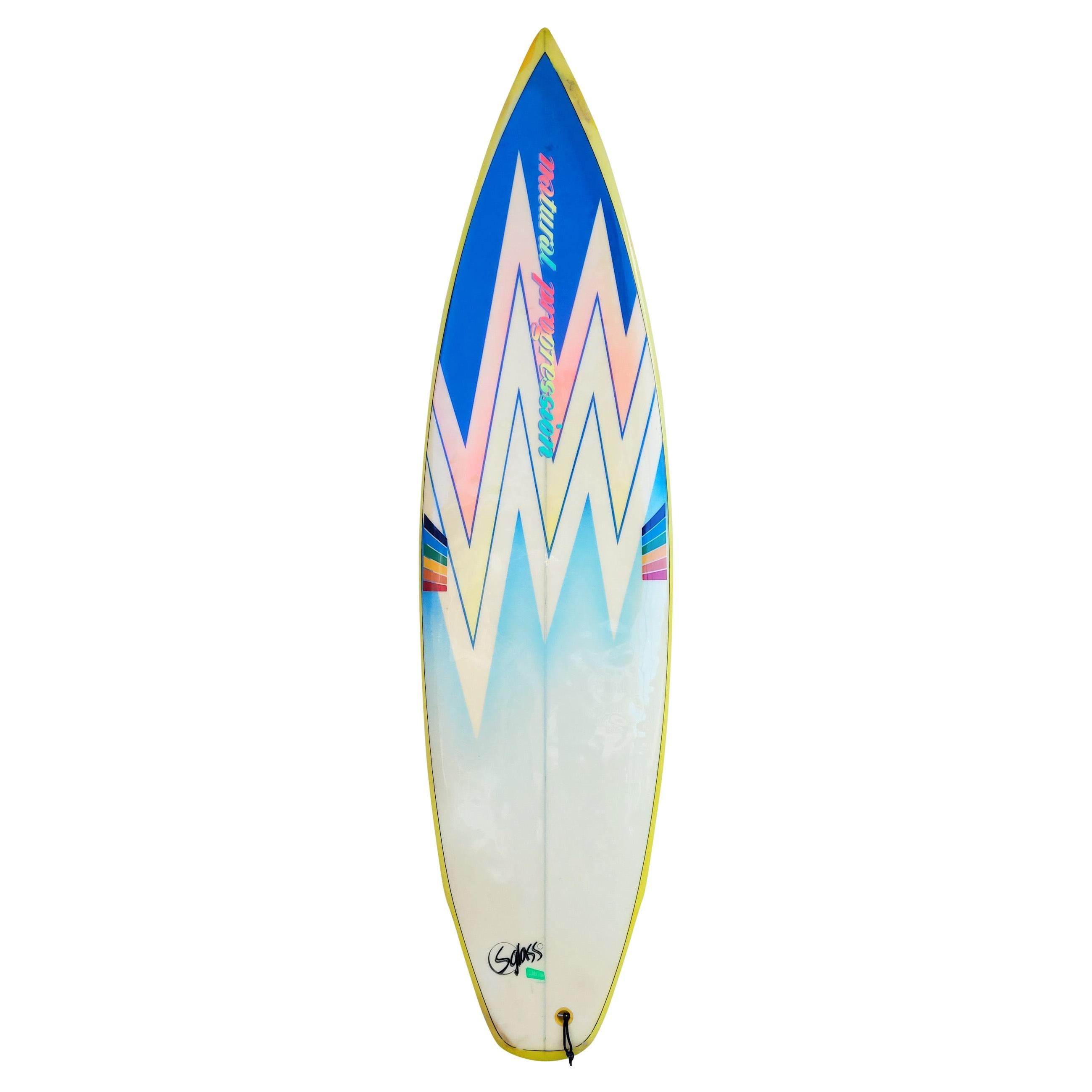 Mid-1980s Vintage Natural Progression Surfboard
