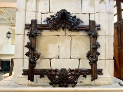 Mid-19th Black Forest Gun Rack from France