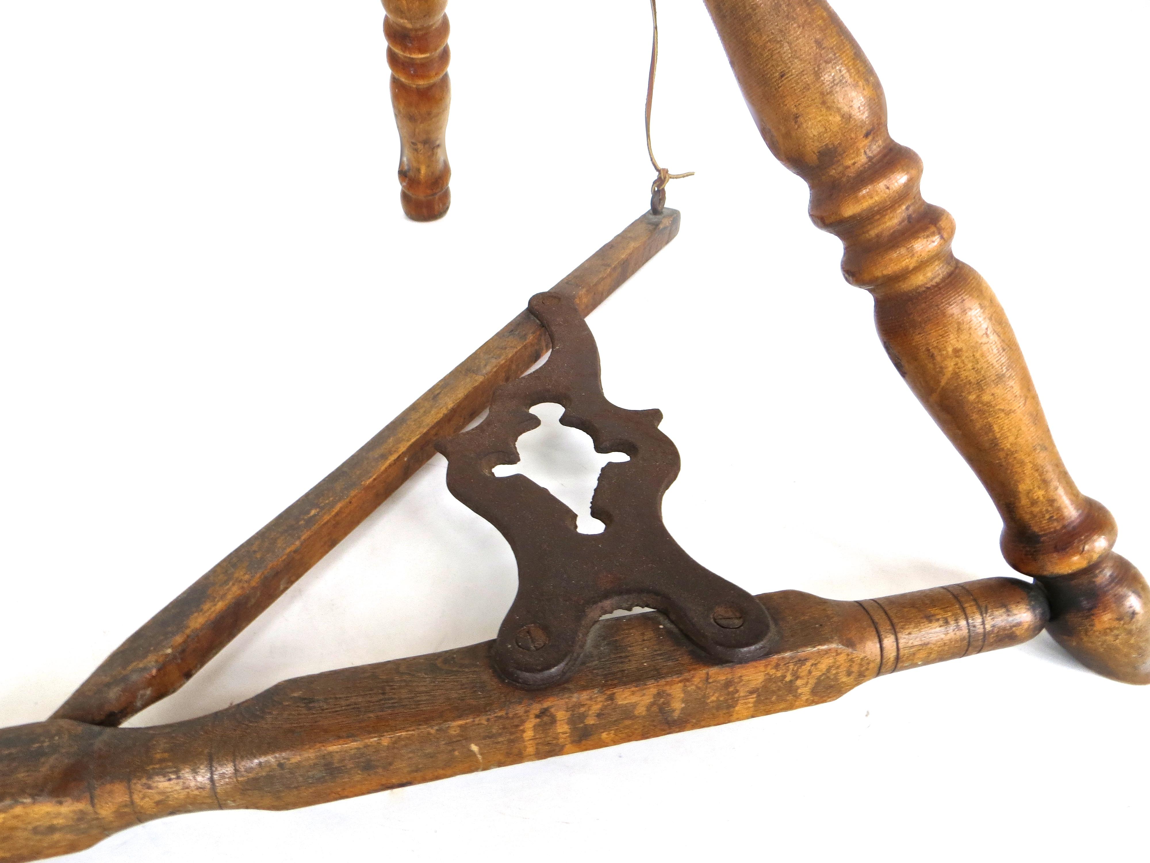 Artisanat roue tournante américaine du milieu du XIXe siècle en vente