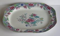 Copeland / Spode Large pottery Platter or Meat Plate pattern 8036, Ca 1850